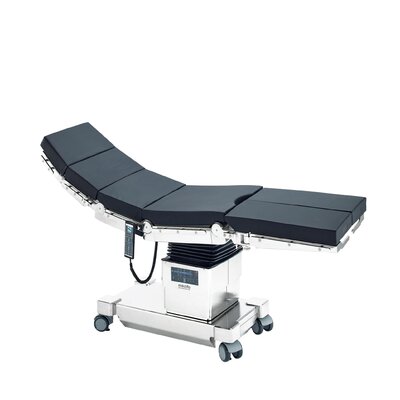 Elektrische mobiele operatietafel met elektrisch verstelbaar boven- en onderruggedeelte - Medifa 700300