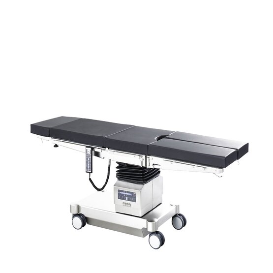 Mobile operating table with electrohydraulically driven longitudinal sliding movement Medifa 601120