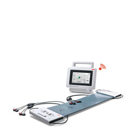 Mobile medical body composition analyzer for lying position Seca 525