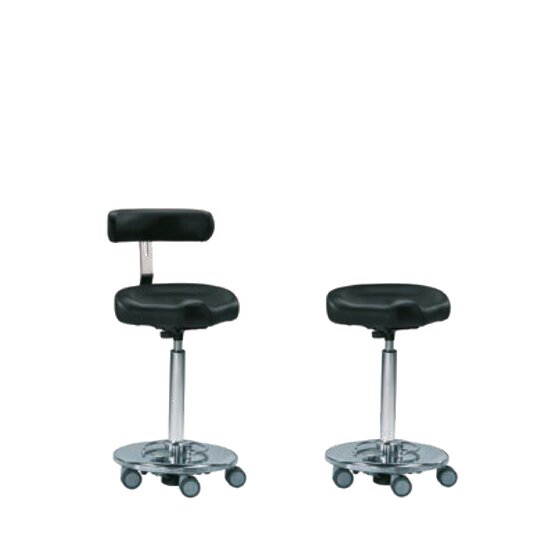 Surgical stool with saddle Medifa 366026