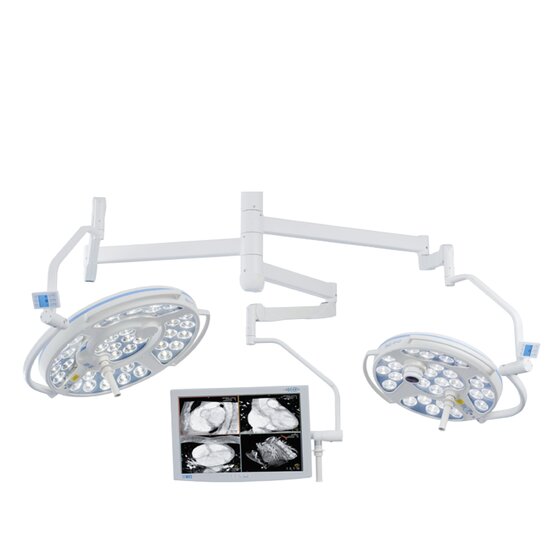 Surgical video system LED 5 LED 3 with camera and monitor