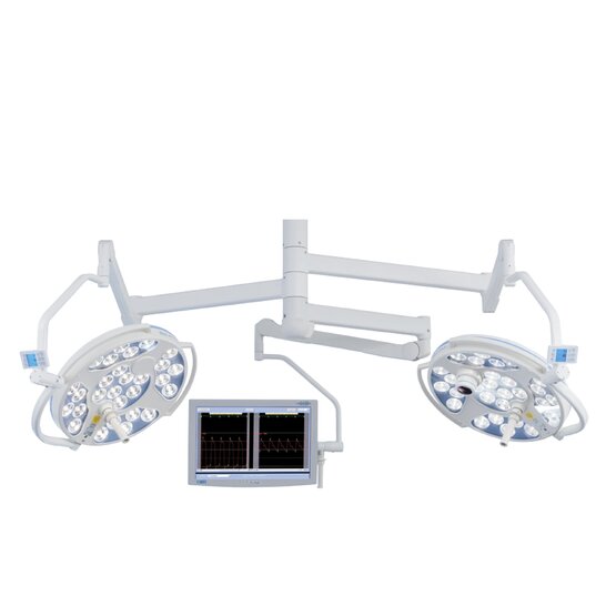 Chirurgical video system LED 3 LED 3 with camera and monitor