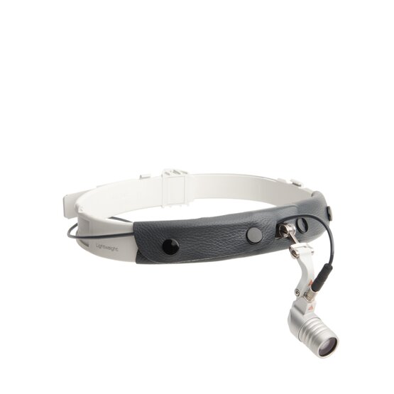 Heine Headlight MicroLight 2 on Leightweight Headband with mPack Mini- J-008.31.277