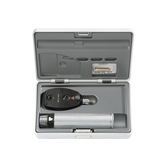Heine BETA 200 Ophthalmoscope set 2,5 V  with BETA  battery handle- C-144.10.118