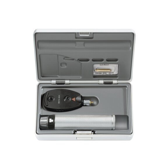 Heine BETA 200 Ophthalmoscope set 2,5 V avec BETA  battery handle- C-144.10.118