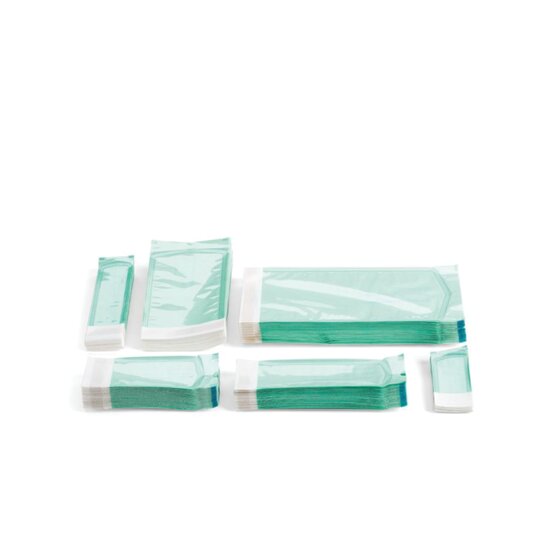 Sterilisation pouches (steam) 15cm x 30cm- 20320036