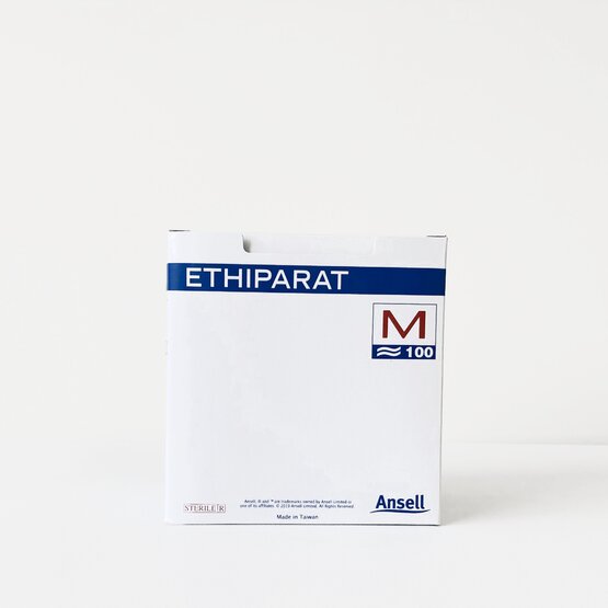 Ethiparat  : Gants stériles  Medium Ansell- M3345