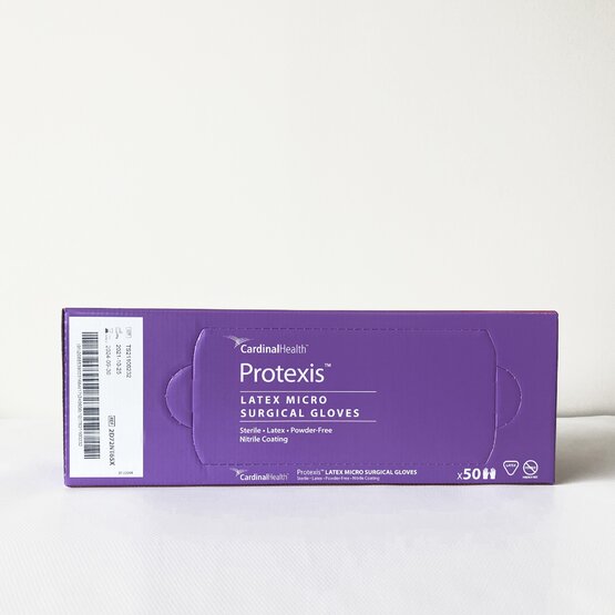 Protexis Latex Micro (=Protegrity ) Surgical sterile gloves with nitrile coating, PFE S8.5/ 50p.- 2D72NT85X