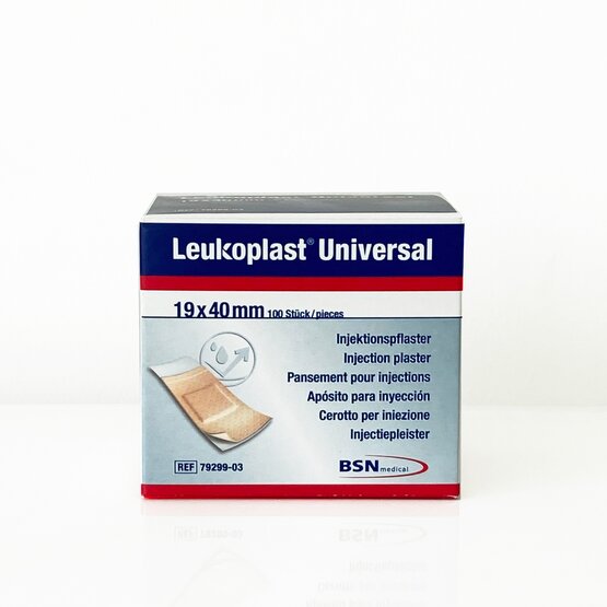 Leukoplast Universal injectie 1.9 x 4cm / 100 stuks ( latexvrij)- 7646108