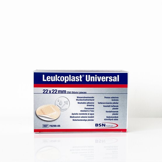 Leukoplast universal 2.2cm diam ( rond)  ( latexvrij) / 250 stuks- 7646103