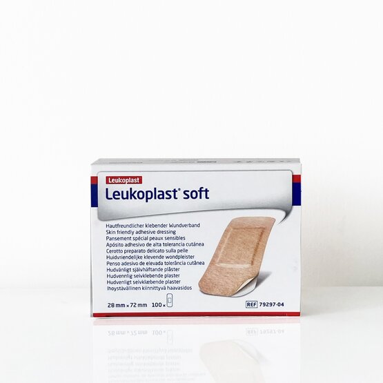 Leukoplast soft [7,2 cm x 2,8 cm] / 100st ( = hansaplast soft ref 234700)- 7929704