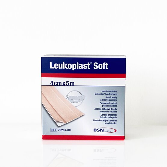 Leukoplast soft [4 cm x 5 m] ( = hansaplast soft ref 234100)- 7929700