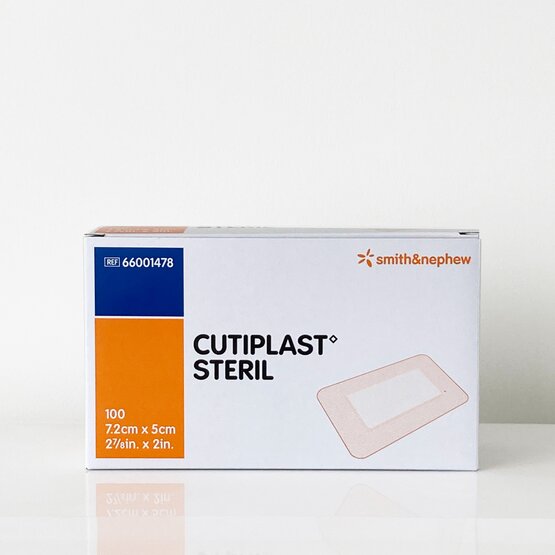 Cutiplast sterile 7,2 X 5 cm / 100 pieces- 66001478