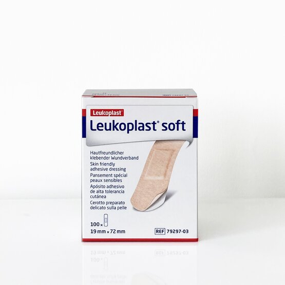 Leukoplast soft [7,2 cm x 1,9 cm] / 100p ( = hansaplast soft ref 234600)- 7929703
