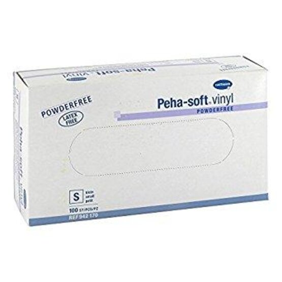 Peha-soft vinyl powderfree ( handschoenen) [s]- 942170