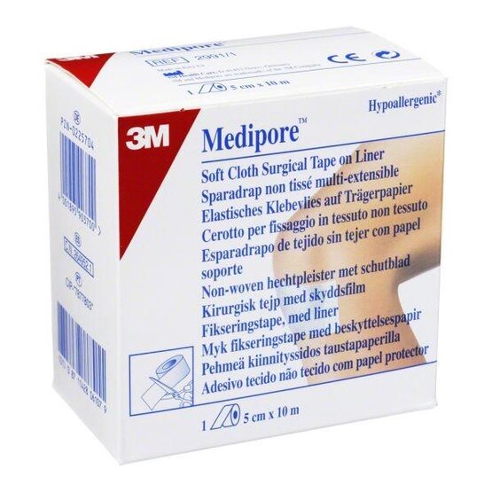 2991/2 Medipore sparadrap chirurgical 10cm x 10m- 2991/2