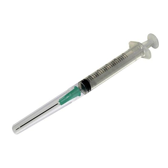 Terumo syringe 2cc + needle 21G  x 1/2- SS+02S21381