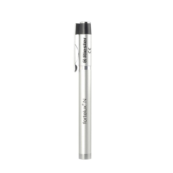 Diagnostic Penlight Riester fortelux N = ri-PEN   vacuum 2.2 V,  silver / stuk- 5074