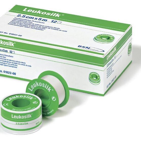 Leukosilk S 24 rolls [1,25 cm x 9,2 m]- 4683300