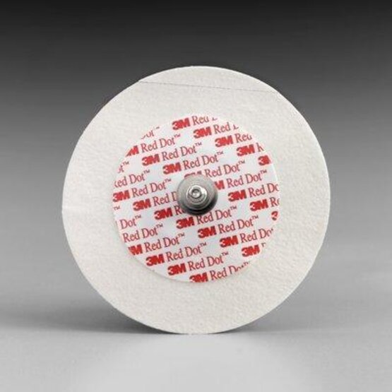 2249 Red Dot micropore elektrode - pre-gelled - zilver/zilverchloride 6cm (50/zakje)- 2249