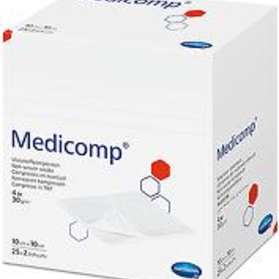 Medicomp  Compresses non-woven[5 cm x 5 cm]  / 100p.- 421821