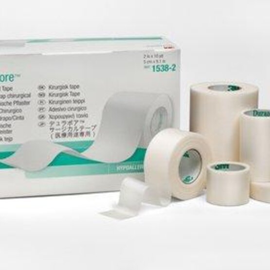 1538-0 Durapore surgical tape 1,25cm x 915cm- 1538-0