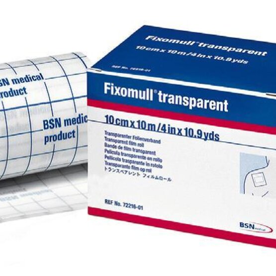 Fixomull transparant  10cm X 10m- 7221601