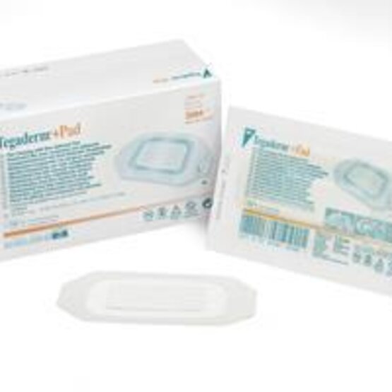 3584 Tegaderm + pad - pansement transparent avec compresse absorbante 6cm x 10cm- 3584