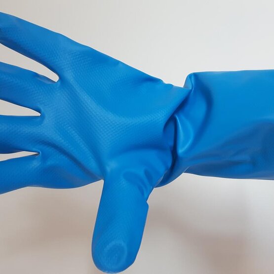 Réutilisable Nitrile Interface Plus Gants Bleu / XXL (10)- DMSNTR-B XXL (10)