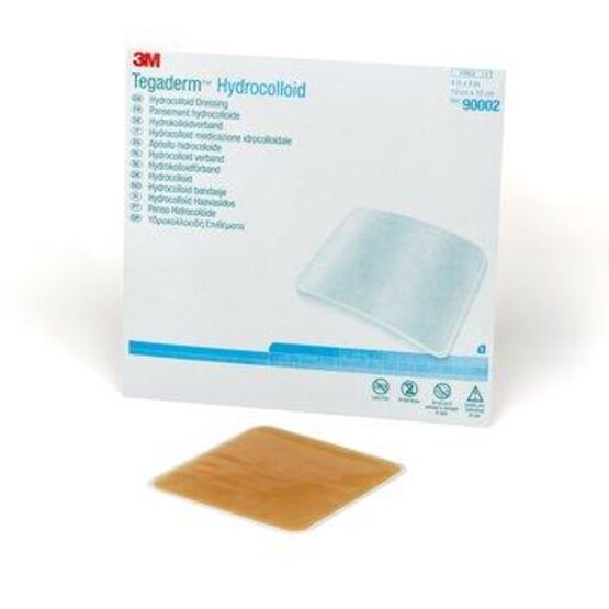 Tegaderm Hydrocolloid vierkant 10cm x 10cm- 90002