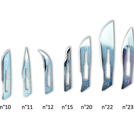 Scalpel blades Swann Morton (non sterile) [nr°23]- REF0110