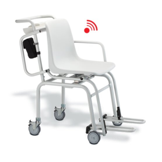 Seca 954 : Weegstoelen - elektronisch : Draadloze elektronische stoelweegschaal- SECA 954