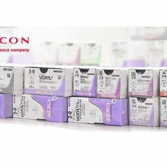 Monocryl Plus 4/0, undyed,  13mm needle ( P-3), 70cm (l)  / 36 pieces- MCP494H