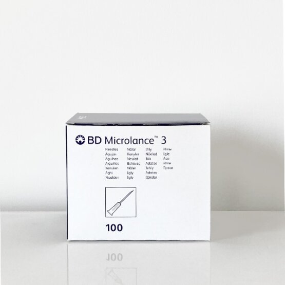 Microlance needle /100p. (22G x 2'' - 0,7mm x 50 mm) black- 300094