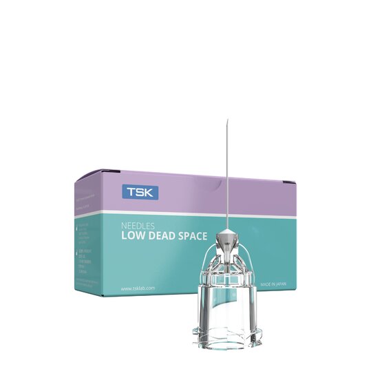 TSK Steriject Naald: Low Dead Space Hub 33G x 13mm ( 1/2