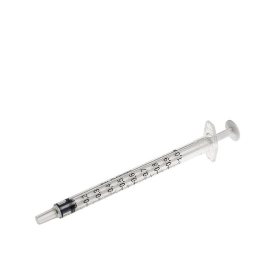 BD Plastipak 1cc without needle luer lock syringe- 309628