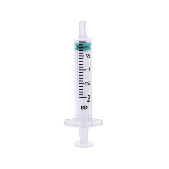 Emerald BD 2 ml seringe Luer slip (6%) (vroeger product 300185)- 307727