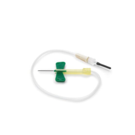 BD Vacutainer® Safety-Lok  bloedafnameset met Luer aansluiting 21G groen- 367282