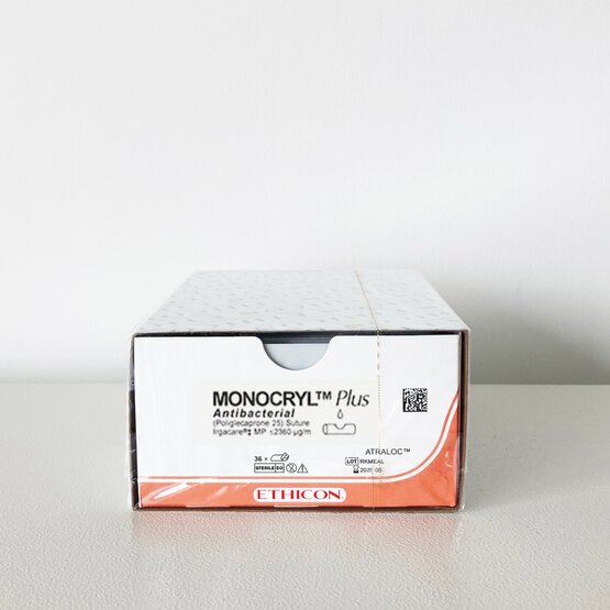 Monocryl Plus  4/0, undyed,  13mm needle ( P-3 ), 70cm (l)- MCP493H