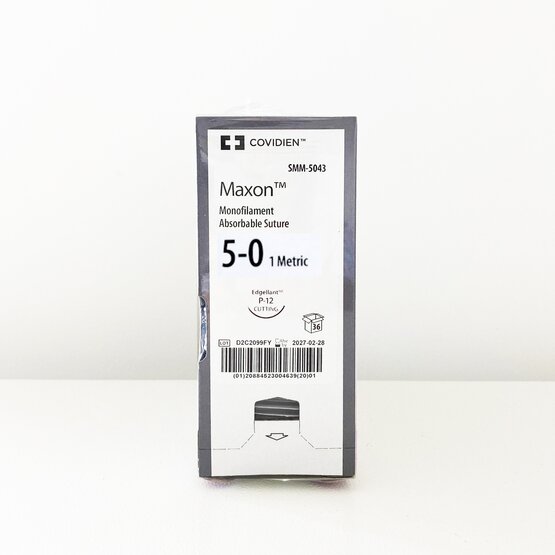 Maxon 5/0 18mm 45cm naald kleurloos / 36st- SMM-5221