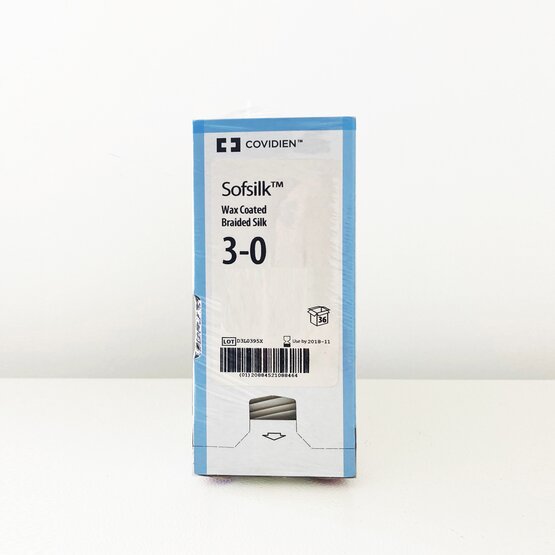 Sofsilk 3/0 needle 75 cm 16mm (36p)- SS-745