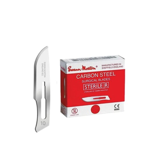 Scalpel blades (sterile) [n10]- REF0201