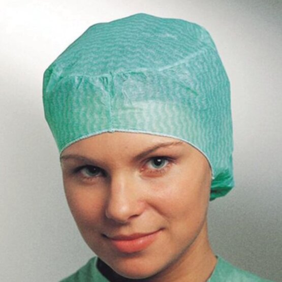 Surgical Green Cap Molnlycke (Peggy) / 120 st.- 621700-40