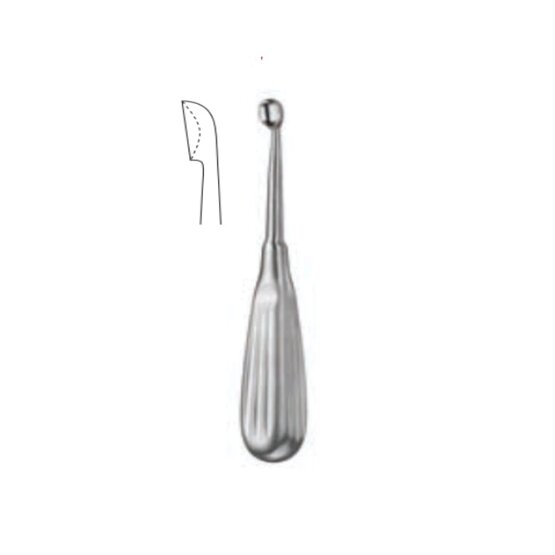 Curette tranchante - Volkmann(17 cm - 63/4) #4- DMS-295154