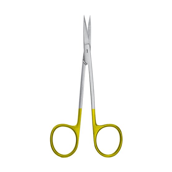 Iris scissor with tungsten carbide edges - 11,5cm 4 1/2