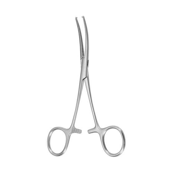 Hemostatische klem - Kocher delicate - gebogen 13 cm - 5 1/8