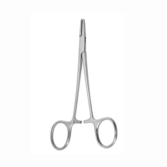 Halsey Needle Holder - smooth - 13 cm - 5 1/8