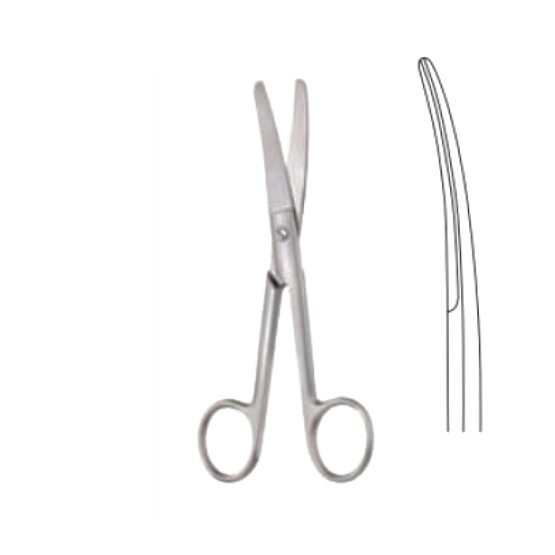 Operating scissors  -  Standard - 13cm 5 1/8