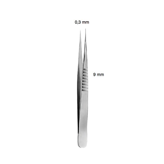 Micro-forceps - 12cm 4 3/4”- FRIMED-013-620-120