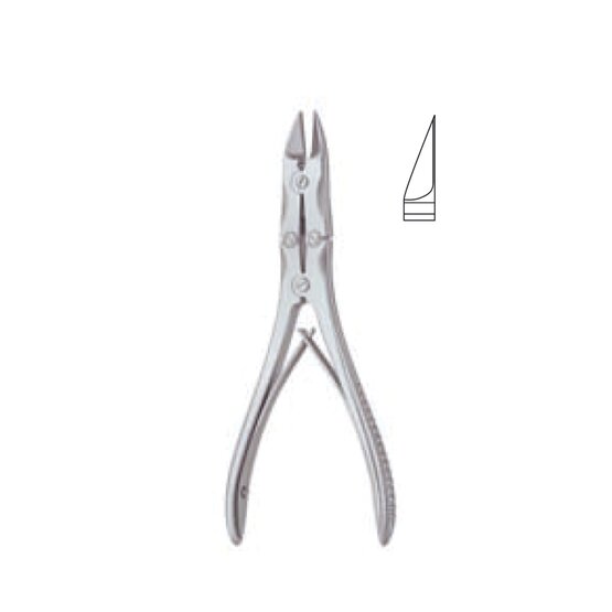 Bone cutting forceps - Liston-mini - 15cm 6